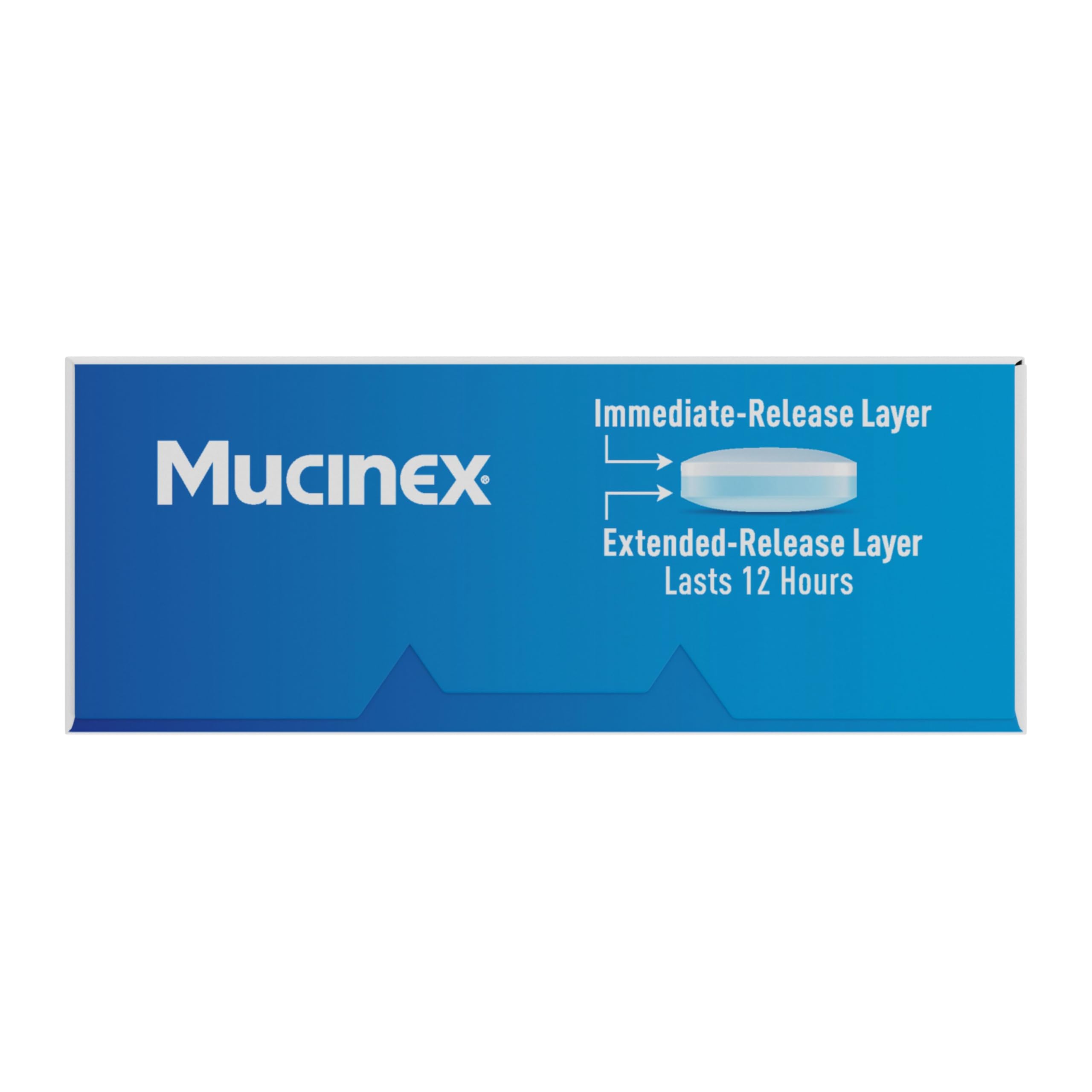 Mucinex 12 Hour 600 mg Guaifenesin Extended-Release Tablets for Excess Mucus Relief, Expectorant Aids Excess Mucus Removal, Chest Congestion Relief, 80 Bi-Layer Tablets - Image 12