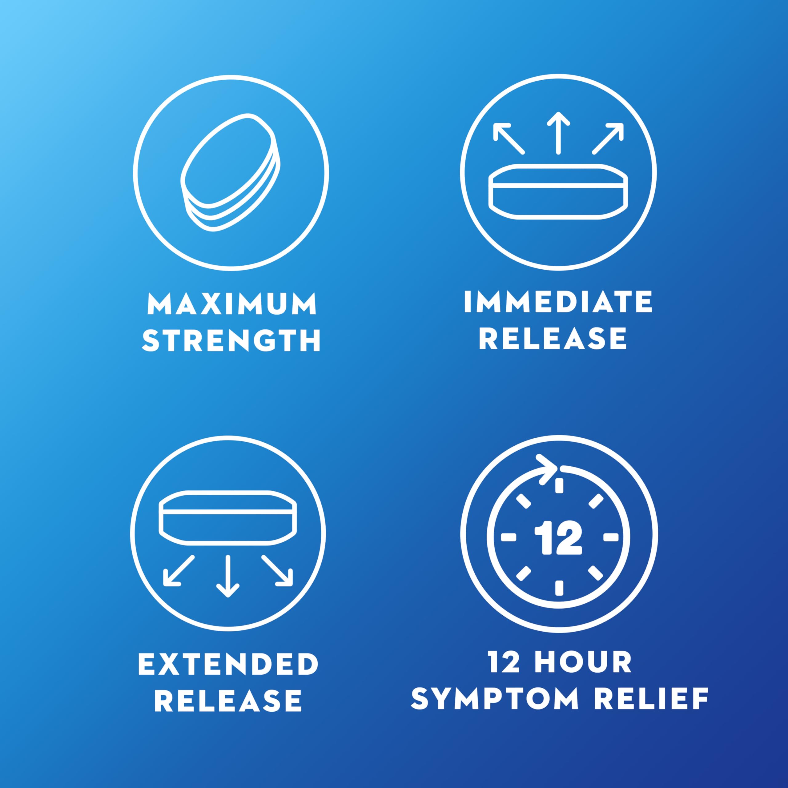 Chest Congestion, Mucinex Maximum Strength 12 Hour Extended Release Tablets, 42ct, 1200 mg Guaifenesin with extended relief of chest congestion caused by excess mucus, thins and loosens mucus - Image 6