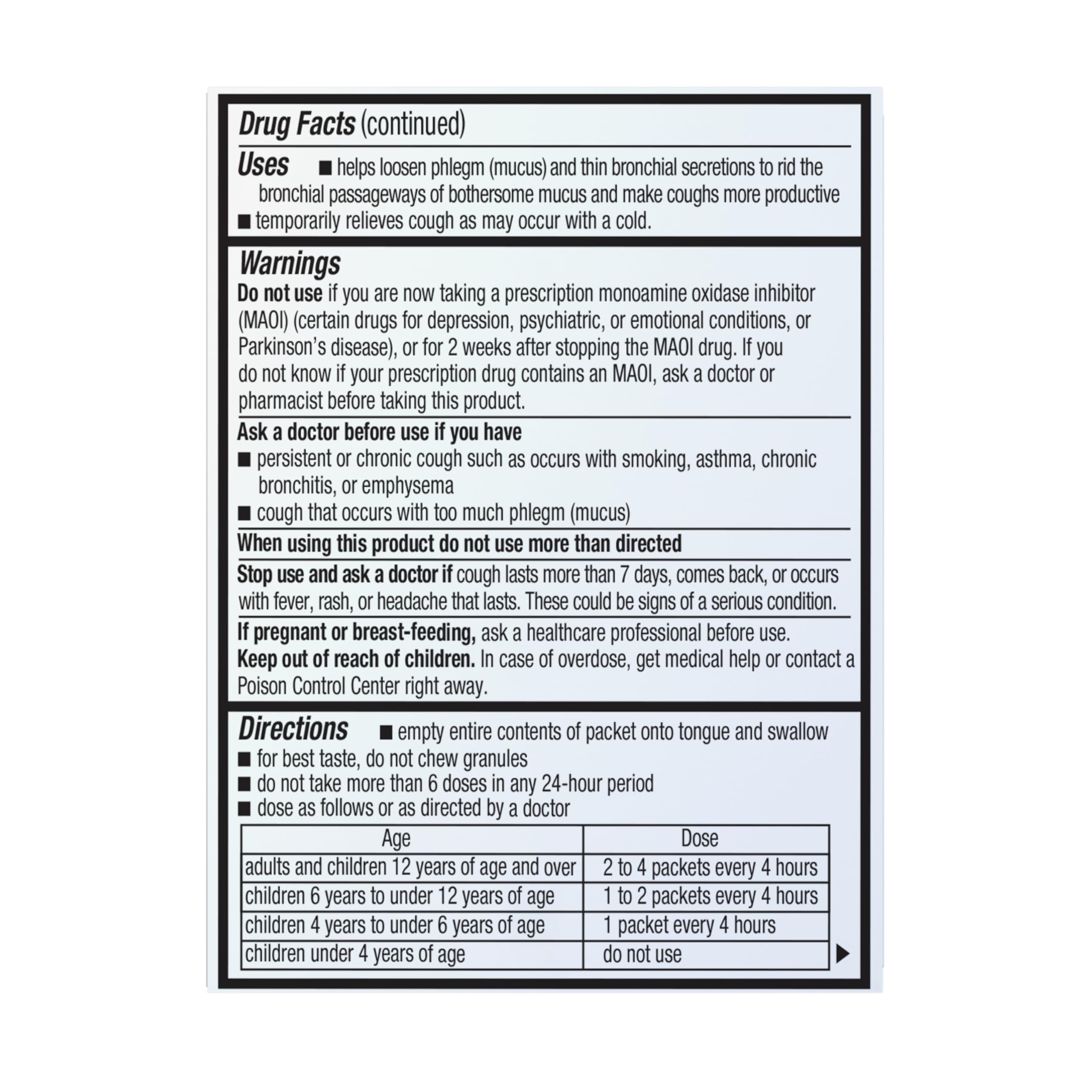Mucinex Children's Chest Congestion Expectorant and Cough Suppressant Mini-Melts, Orange Cream, 12 Count (Packaging May Vary) - Image 15