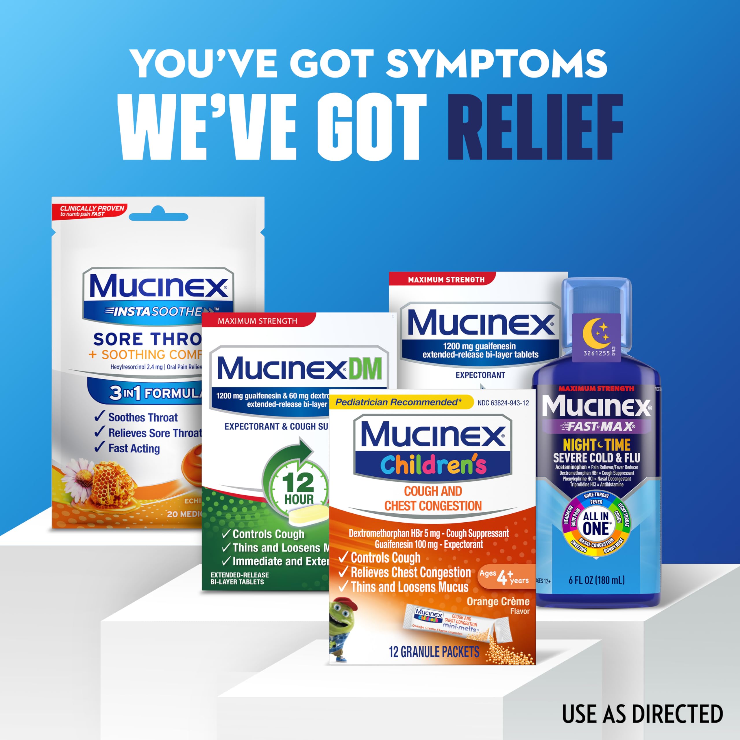 Mucinex Children's Chest Congestion Expectorant and Cough Suppressant Mini-Melts, Orange Cream, 12 Count (Packaging May Vary) - Image 6