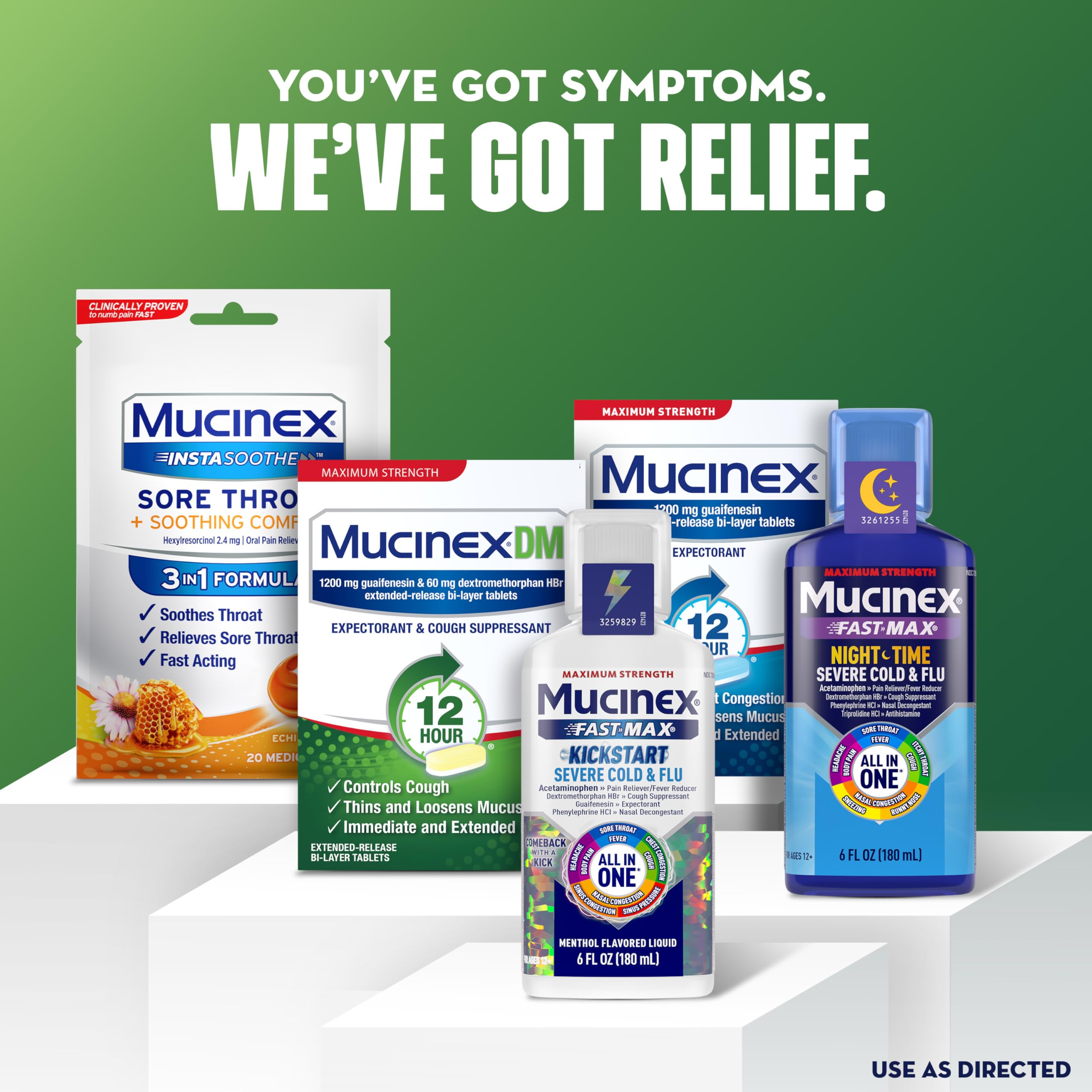 Mucinex DM 12Hr Maximum Strength Chest Congestion & Cough Medicine For Adults, Cold And Cough Medicine for Excess Mucus Relief, 1200 mg Guaifenesin & 60 mg Dextromethorphan HBr, 14 Bi-Layer Tablets - Image 7