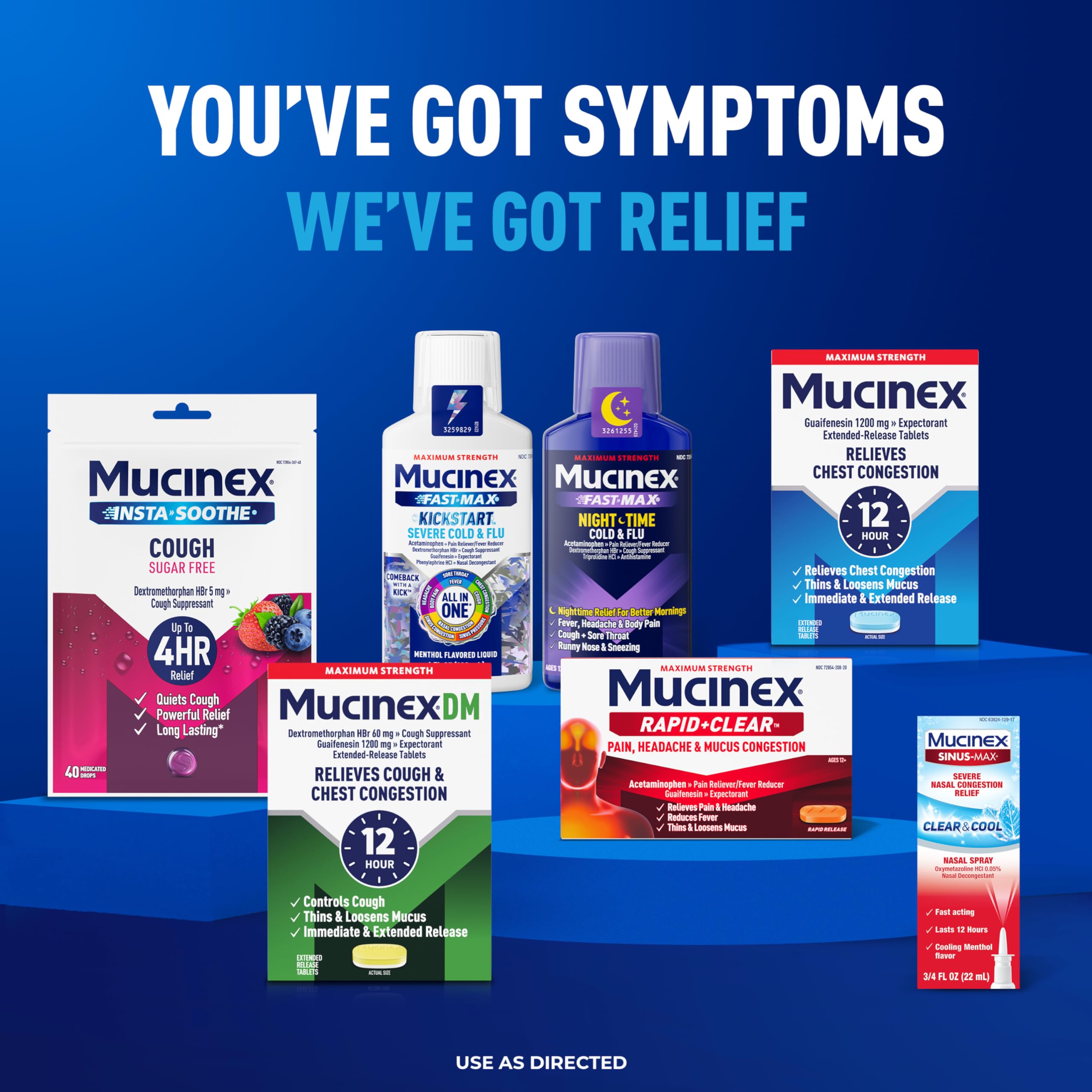 Mucinex FastMax Cold Flu Sore Throat Relief Liquid Fluid Ounce, 6 Fl Oz - Image 6