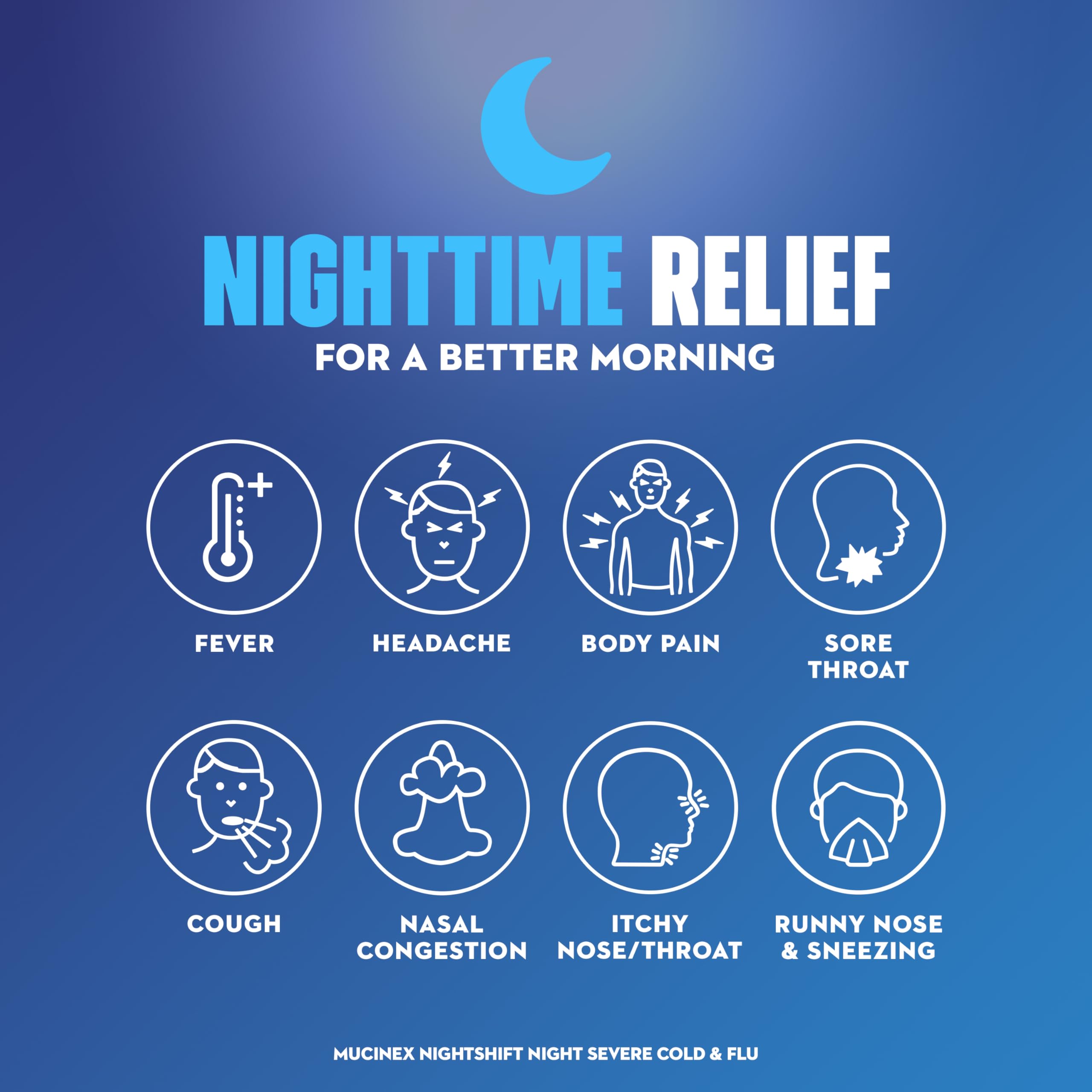 Mucinex Fast-Max Day Cold and Flu & Nightshift Night Severe Cold and Flu Medicine for Adults, Day/Night Combo Pack for Fever, Sore Throat Relief, Decongestant, Cough & Cold Medicines, 40 Caplets - Image 4