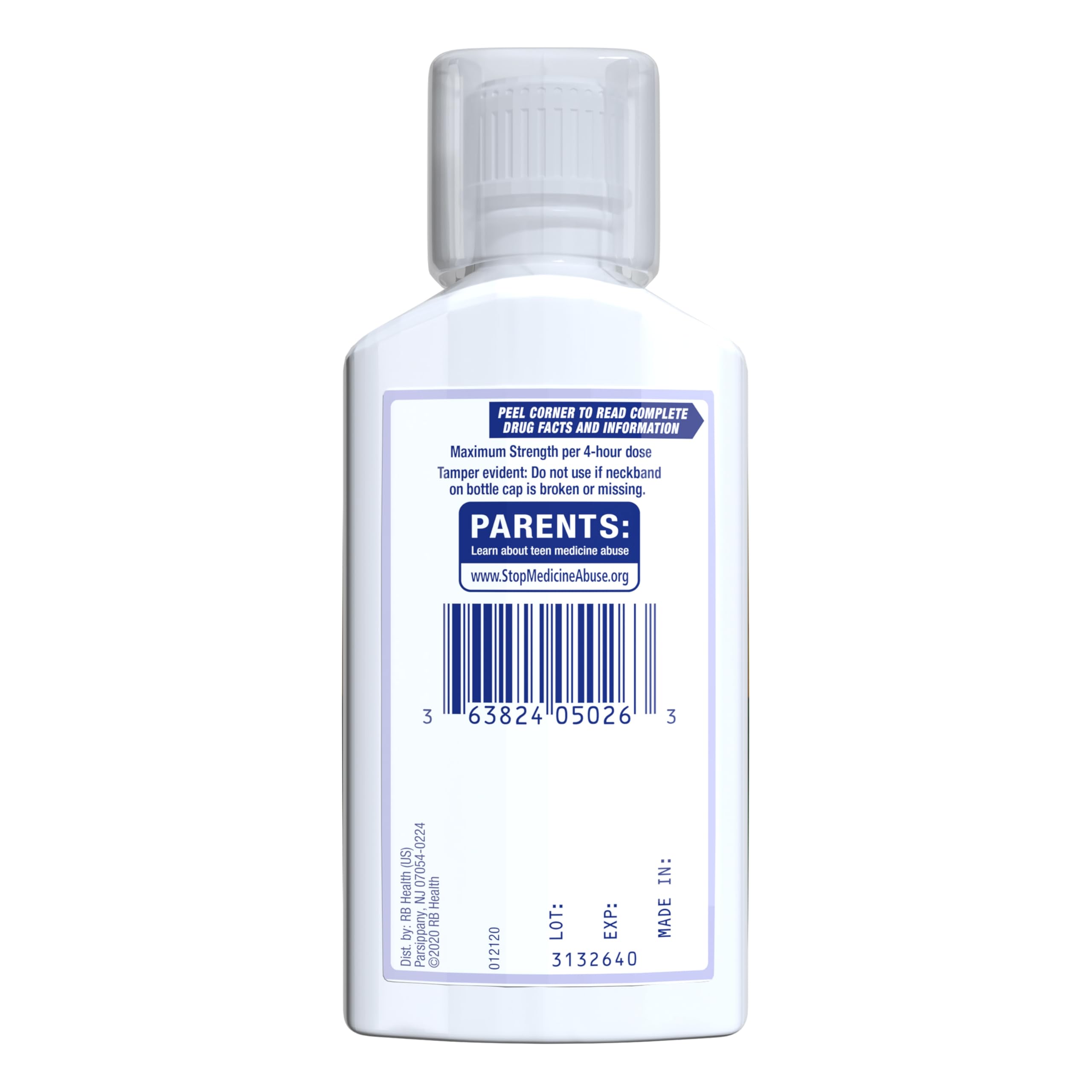 Mucinex Fast-Max Maximum Strength DM MAX, Symptom Relief, Cough Suppressant and Expectorant, Honey & Berry Flavor, 6 FL OZ - Image 6