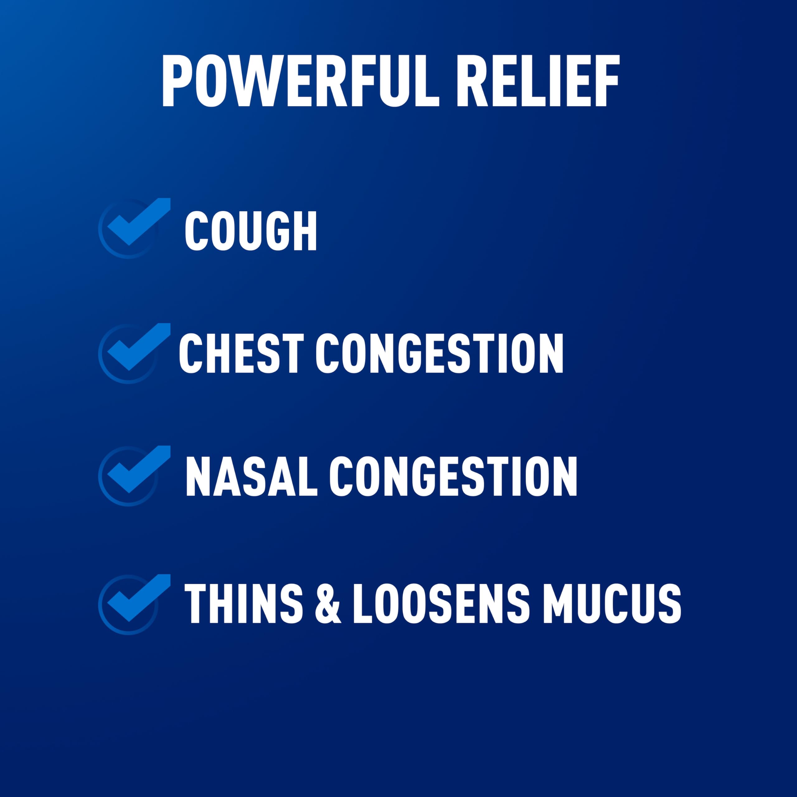 Mucinex Fast-Max Severe Congestion & Cough Medicine, Maximum Strength Symptom Relief, Over-The-Counter Medication, Cold Medicine, Cough Suppressant, Expectorant, Nasal Decongestant, 6 FL OZ - Image 3