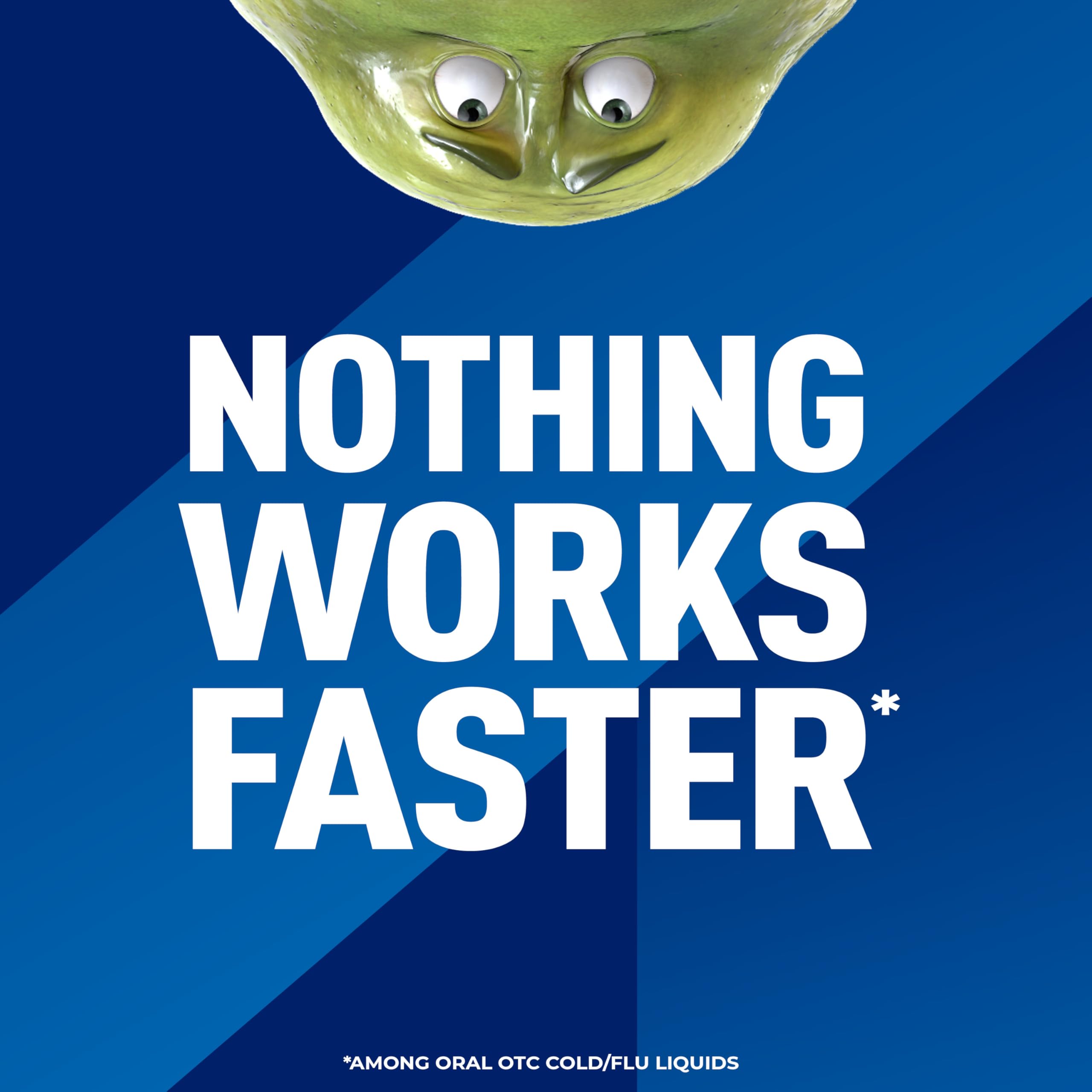 Mucinex FastMax Cold Flu Sore Throat Relief Liquid Fluid Ounce, 6 Fl Oz - Image 4