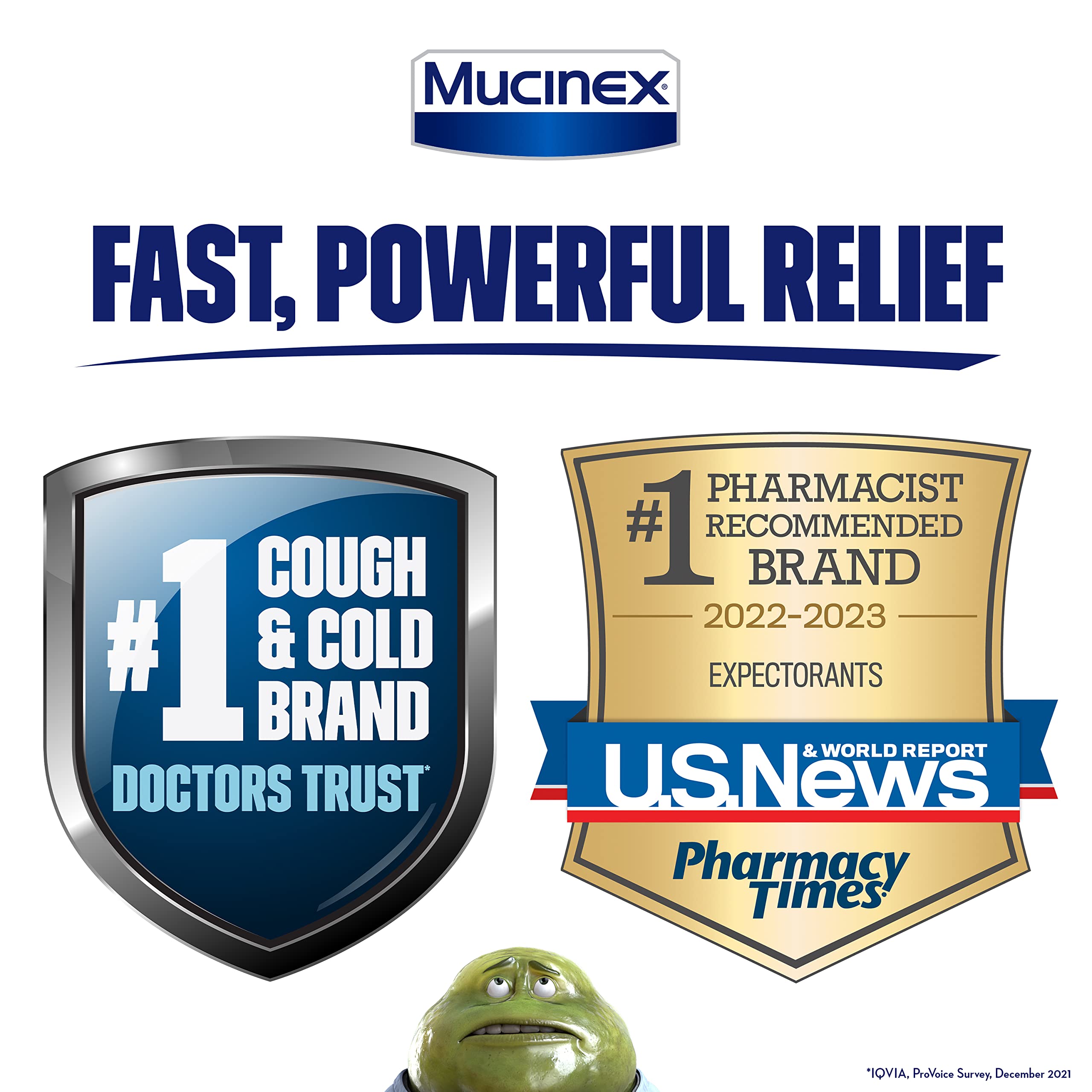 Chest Congestion, Mucinex Maximum Strength 12 Hour Extended Release Tablets, 42ct, 1200 mg Guaifenesin with extended relief of chest congestion caused by excess mucus, thins and loosens mucus - Image 8