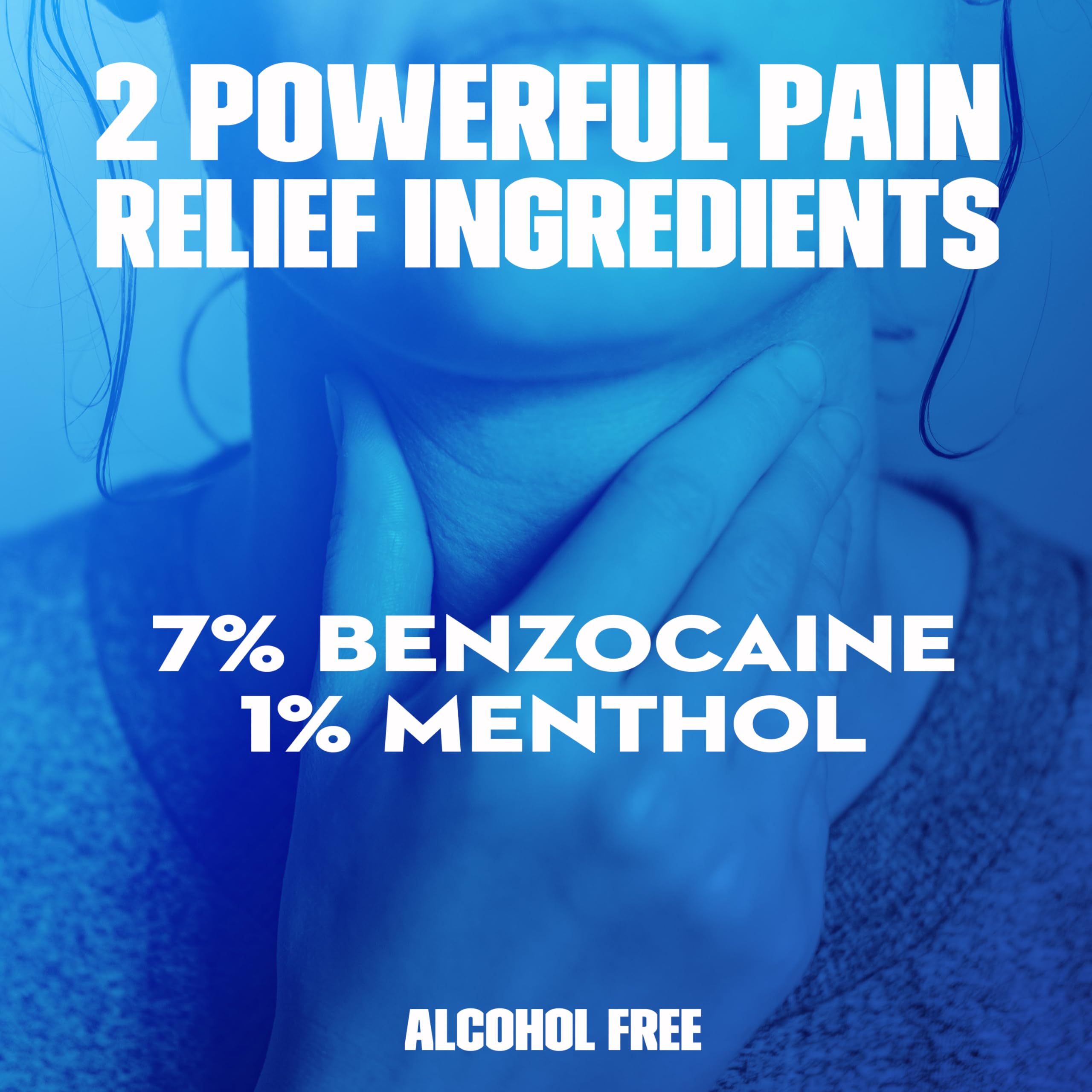 Mucinex Instasoothe Sore Throat Spray for Oral Pain Relief, Throat Numbing Spray with Benzocaine & Menthol Starts to Work on Contact, Cherry Flavor, 3.8 Fl Oz - Image 7