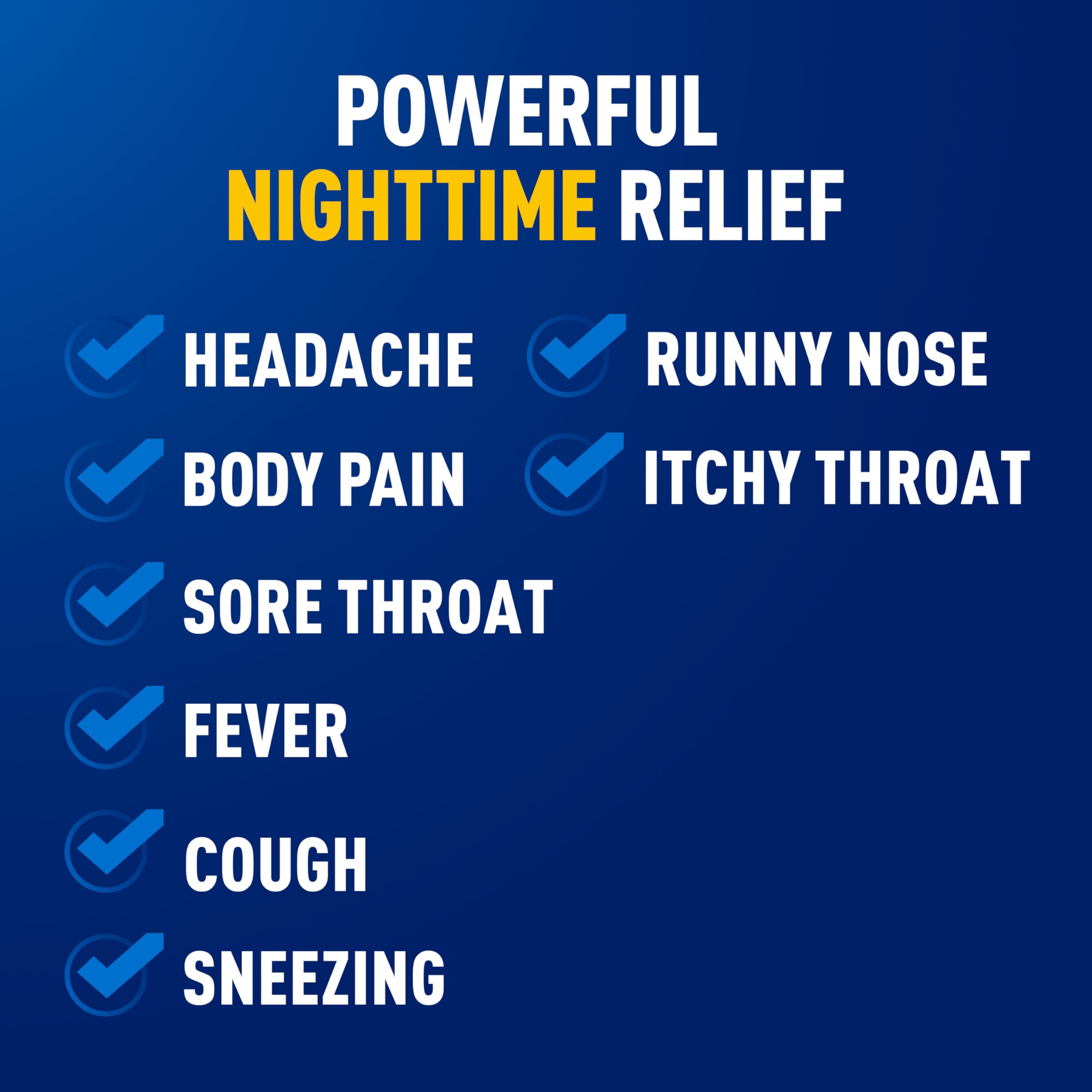 Mucinex Nightshift Maximum Strength Severe Cold & Flu, Nighttime Multi-Symptom Relief, Pain Reliever, Fever Reducer, Cough Suppressant, Nasal Decongestant, Antihistamine, 6 FL OZ - Image 3
