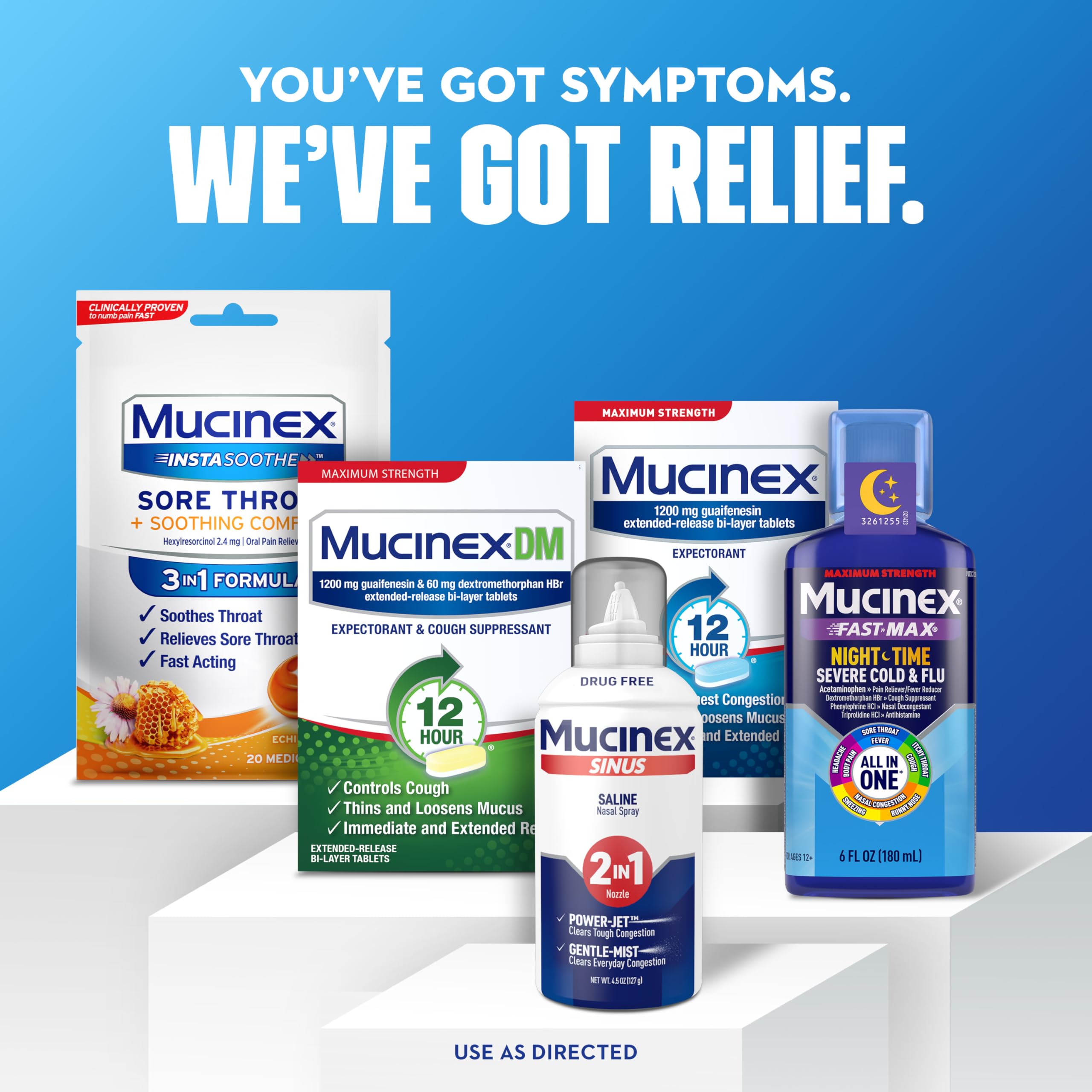 Mucinex Sinus Saline Nasal Spray & Sinus Rinse, Drug-Free, Additive Free, Non-Drowsy Nasal Irrigation with 2-in-1 Jet + Mist Spray Nozzle for Cold & Allergy Season, 4.5oz - Image 9